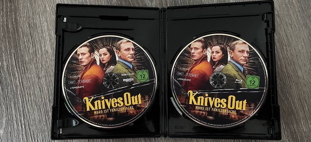 Alle DVDs: Knives Out 4K UHD Bluray  – Gebraucht aus Winterthur von Geilotime 2