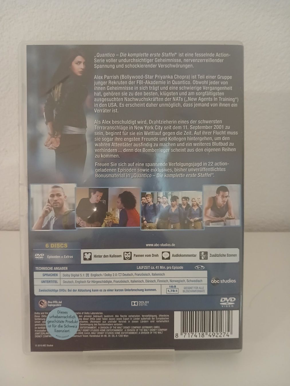 Tous les DVDs: Quantico-1 Staffel – D'occasion à St. Margrethen SG par SamusAran 1