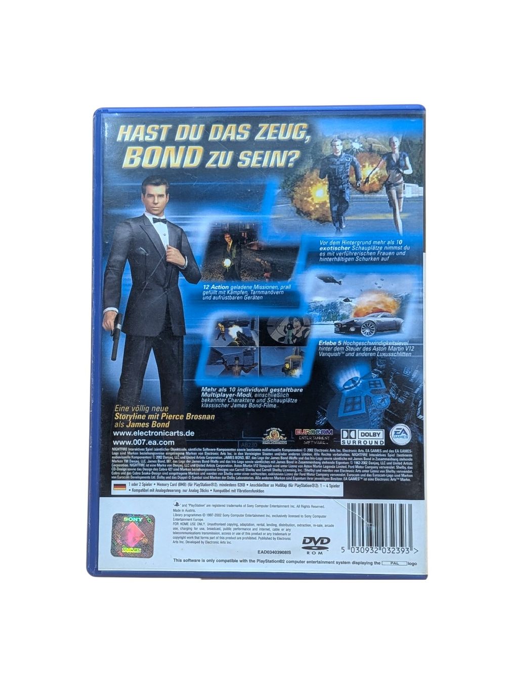 Sony Giochi: 007: Nightfire PlayStation 2 (PS2) – Usato da Domat/Ems venduto da IsseldorsShop 1