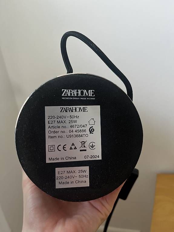 Lampade: Zara Home Tischlampe – Nuovo (secondo la descrizione) da Neuhausen am Rheinfall venduto da ram_kw6n 2