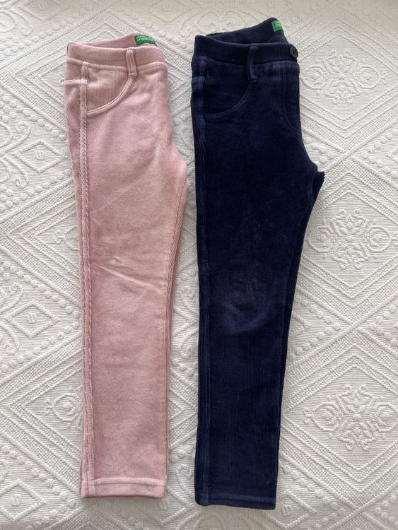 Benetton Lotti & Set di vestiti: Lot de 2 pantalons rose/bleu 110cm – Usato da Romanel-sur-Lausanne venduto da RitaPereira 4