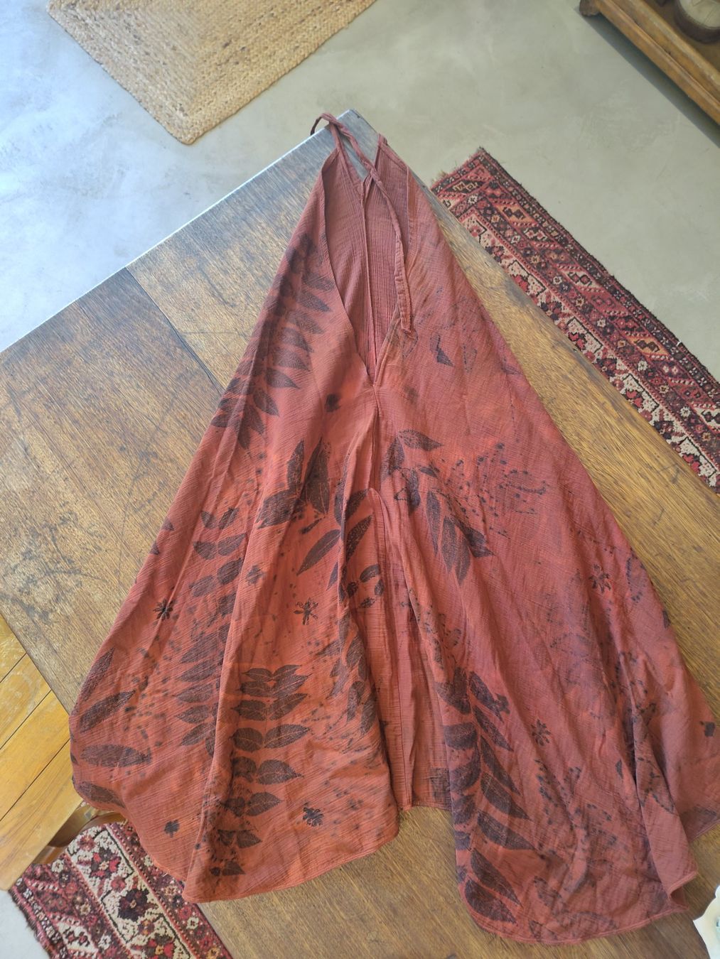 Robes: Ecoprint sommerkleid rot S – Neuf (Voir description) à Losone par ell_nora89 1