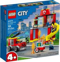 Lego City 60375 Fire Station and Fire Truck Neu ungeöffnet