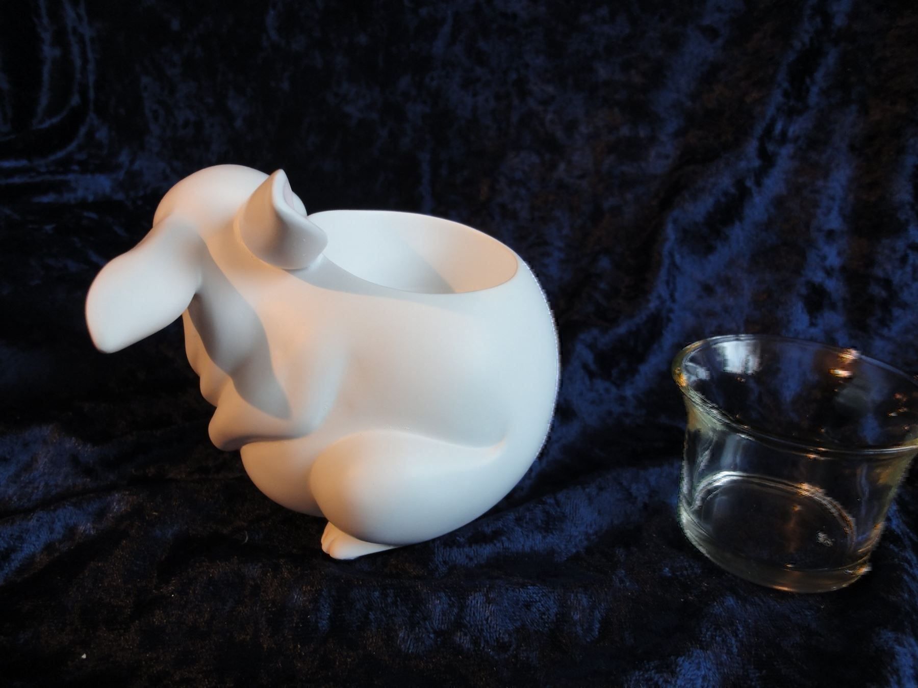 Partylite Portacandele: PartyLite - Votiv-Halter Hasenmutter – Nuovo e nell'imballaggio originale da Othmarsingen venduto da Kleibai 1