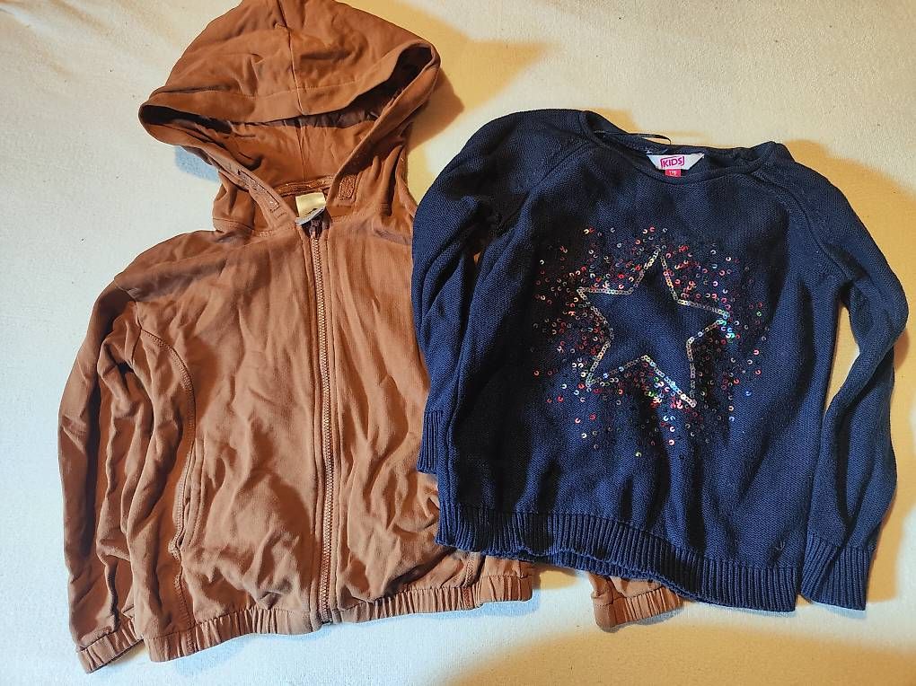 Lotti & Set di vestiti: Pullover und Sweatjacke Gr.116 – Usato da Zürich venduto da aendiiii