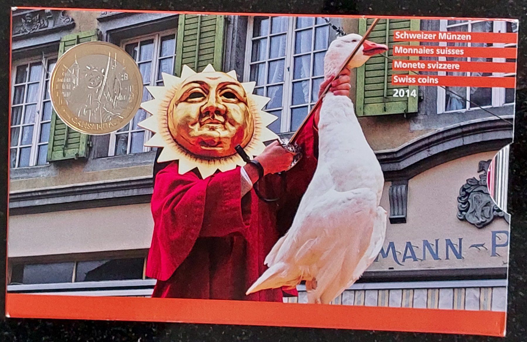 Tutti le monete: CH - Münzsatz 2014 stgl – Nuovo (secondo la descrizione) da Arch venduto da moneyswiss 2