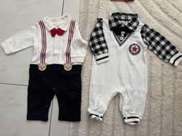2 süsse Baby Kleider Gr. 0-3M / 50-62 - NEU