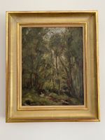 Max Gubler (1898 - 1973) "WALDINNERES - OELBILD"