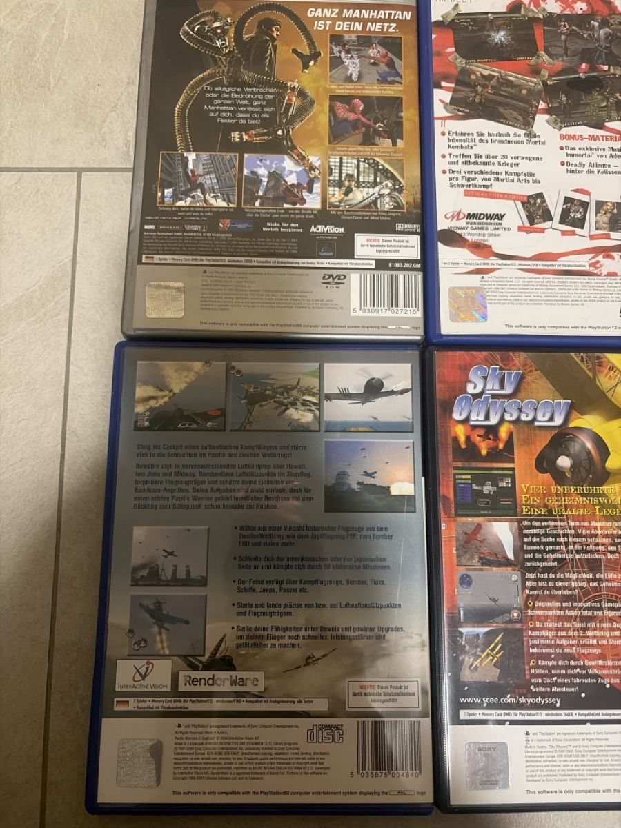 Giochi: PS2 Games Set in – Usato da Rüti ZH venduto da Butterfly206cc 3
