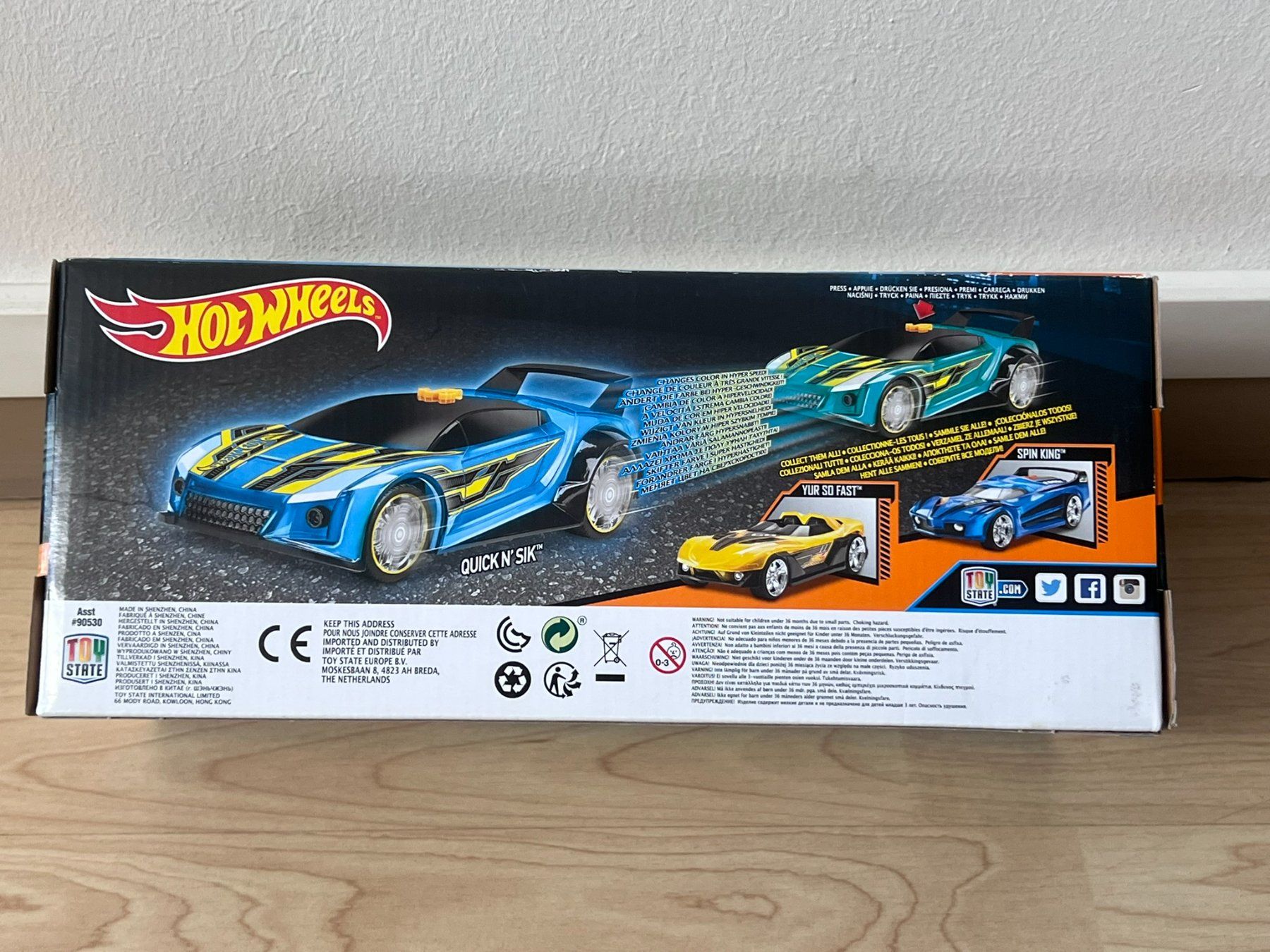 Hot Wheels Modellini d'auto: Hot Wheels Hyper Racer – Nuovo e nell'imballaggio originale da Wildegg venduto da Car-Mania 2