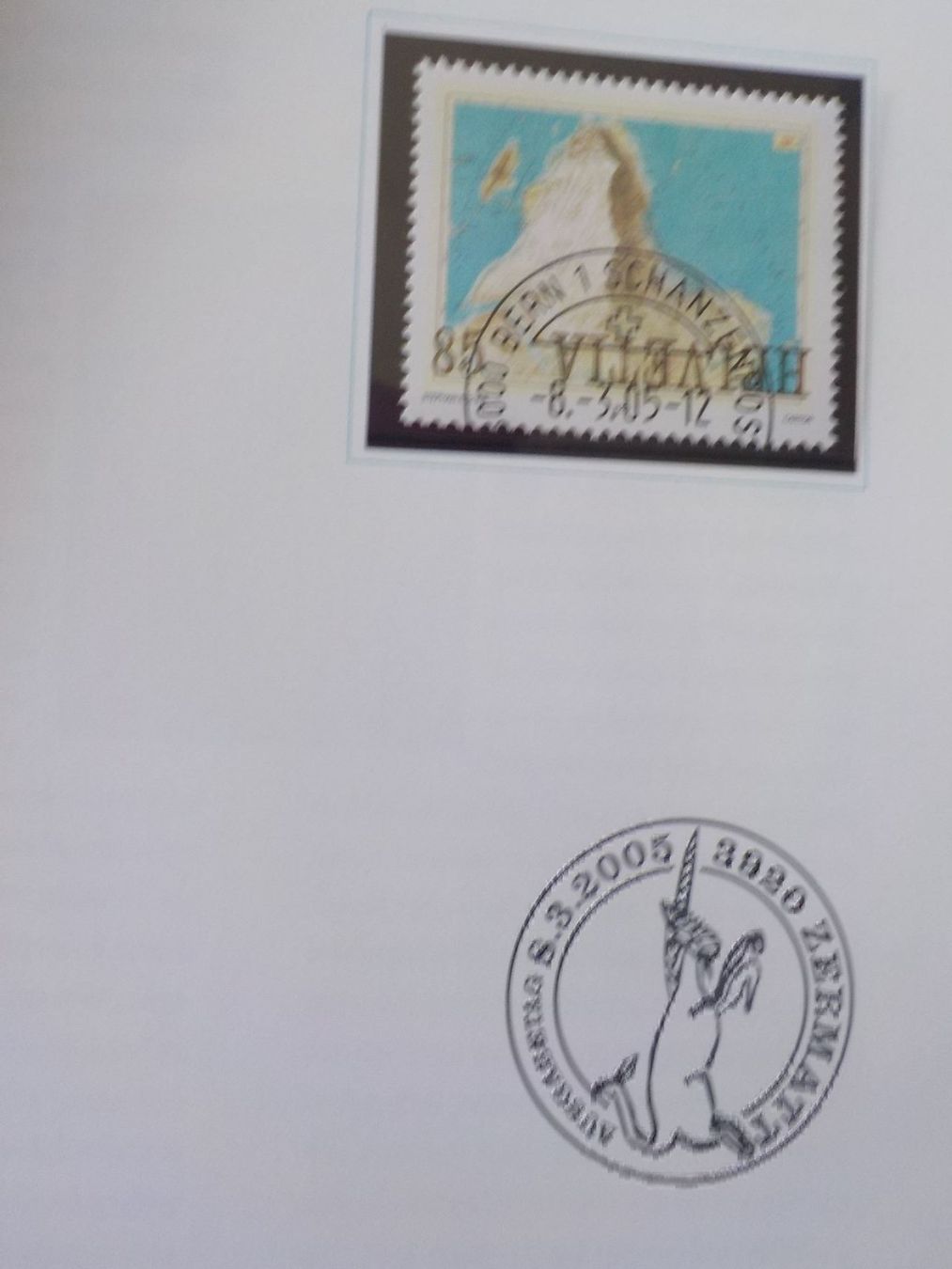 Tutti i francobolli: 2005, AmtlicheAusgabe der Schweiz. Post – Nuovo (secondo la descrizione) da Muri b. Bern venduto da Ricardoverkauf 6
