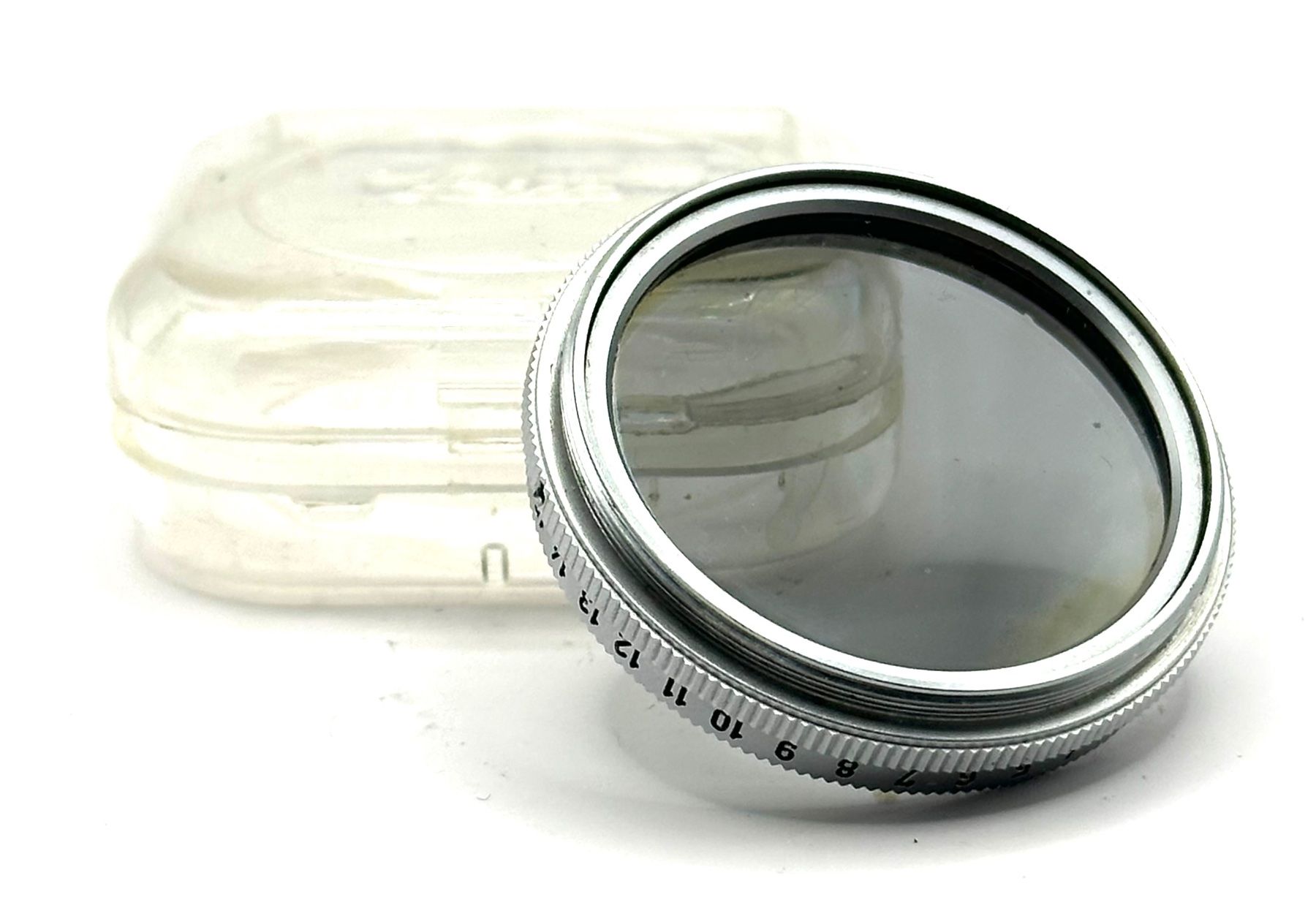 Filtri: Leitz Leica Filter 5cm Summicron Pol chrome E39  2322/237 – Usato da Bern venduto da Olynon 2