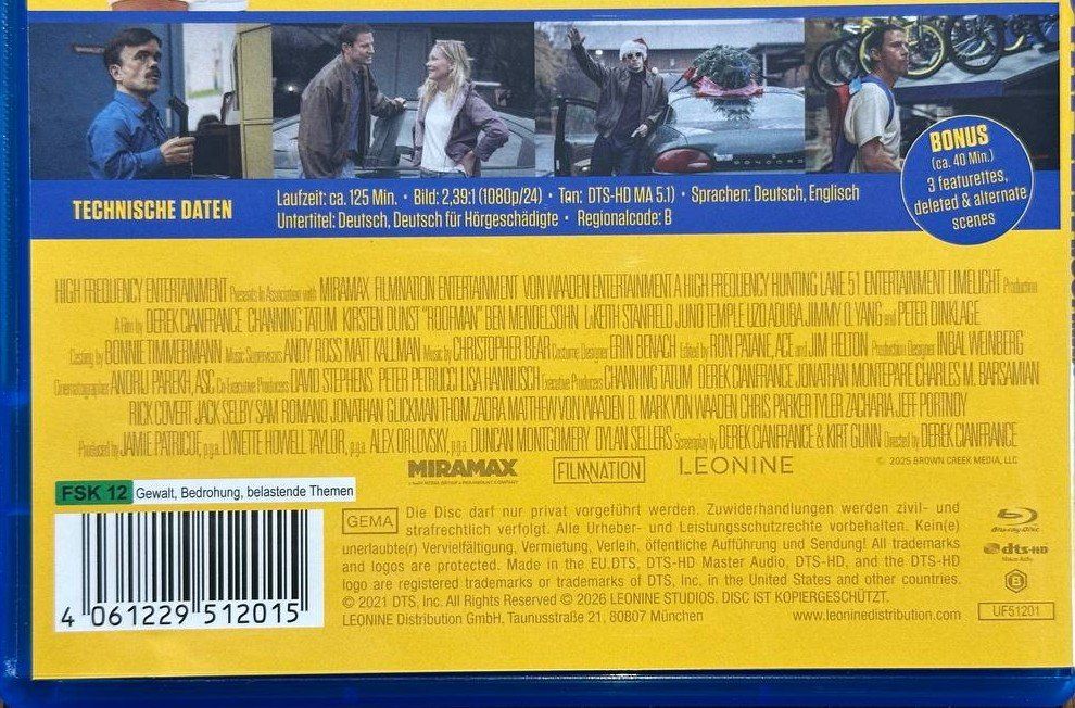 Tutti i DVDs: Der Hochstapler ROOFMAN - Blu-ray mit Channing Tatum! – Usato da Beringen venduto da Mantafisch1 2