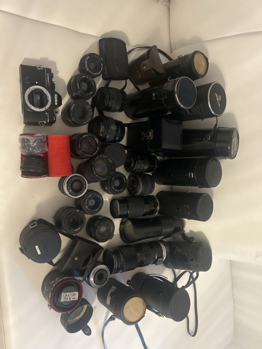 Objektive: 33 Vintage Objektive + Konica Kamera + Köcher Konvolut – Gebraucht aus schaffhausen von xja_8fwh 6