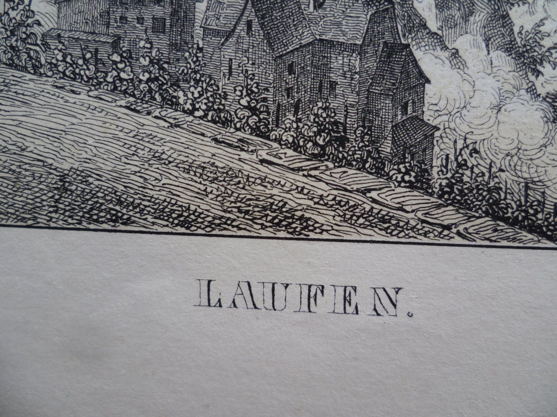 Incisioni: LAUFEN   ZURICH – Nuovo (secondo la descrizione) da Bevaix venduto da bohrap 2