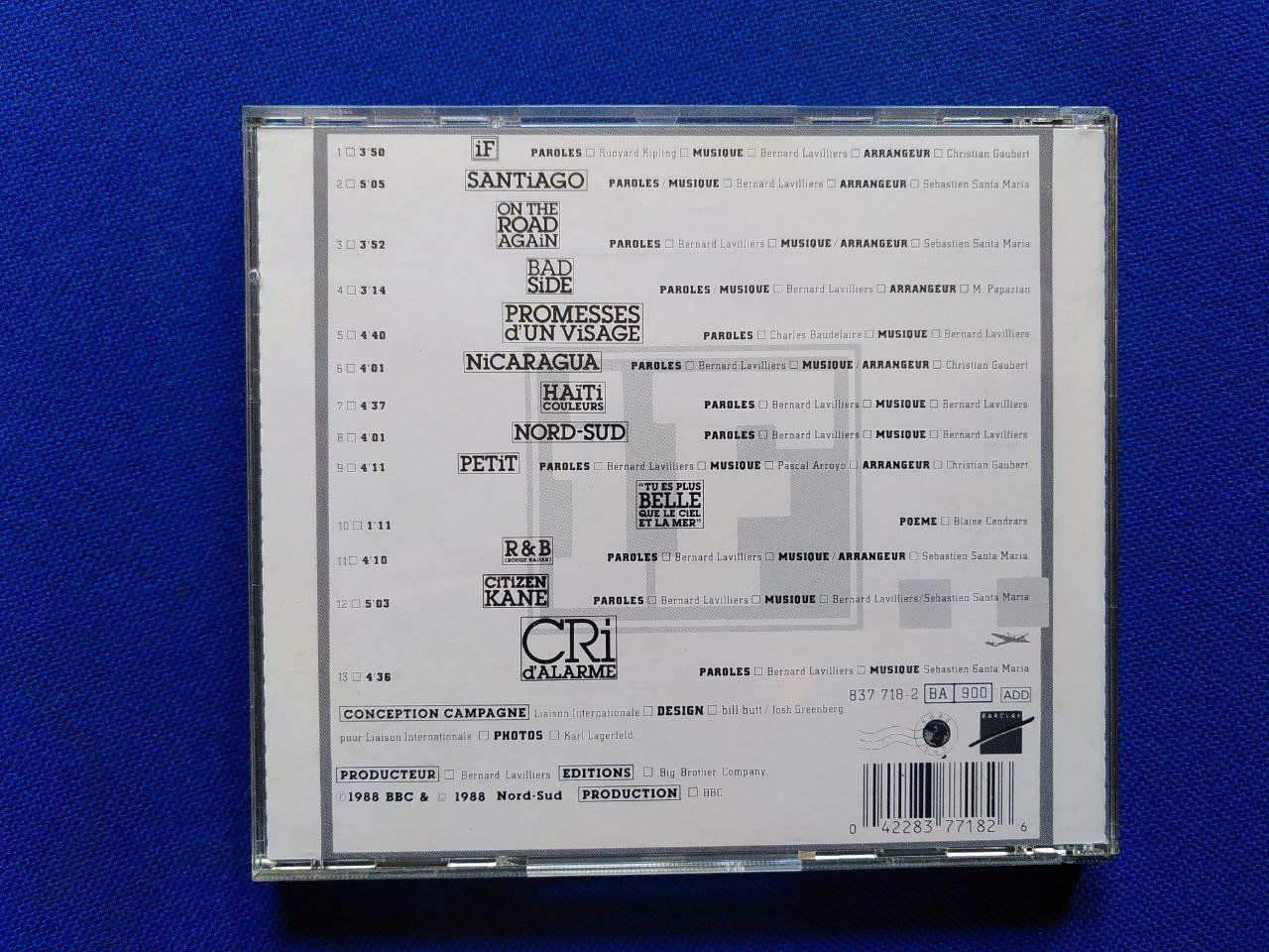 CD: CD Bernard Lavilliers "iF" – Usato da Plan-les-Ouates venduto da jyg_bts5 1
