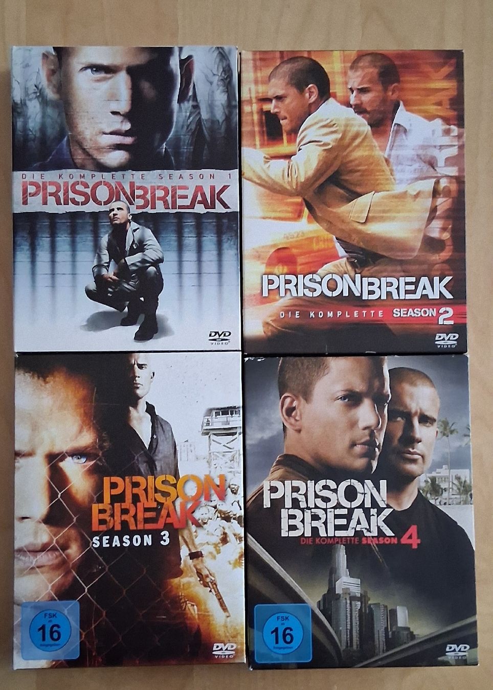 Tutti i DVDs: Prison Break Staffel 1-4 – Usato da Zürich venduto da Pryter