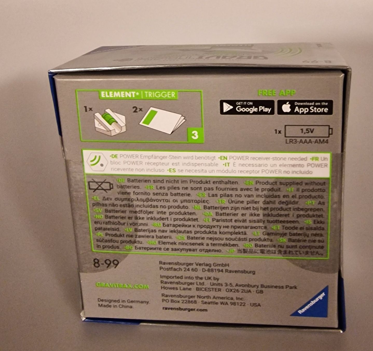Ravensburger Giocattoli: Gravitrax Trigger Neu – Nuovo e nell'imballaggio originale da Oberuzwil venduto da aseinkaufswelt 1