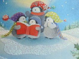 Besondere Weihnachtskarten (Doppelkarten und Kuverts)