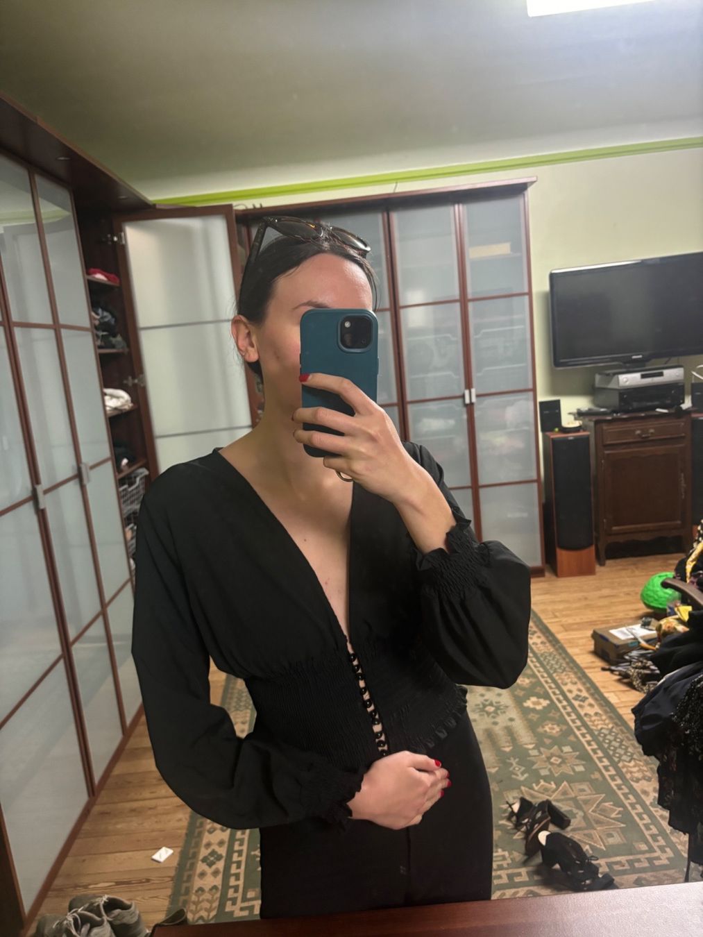 Camicette: Beautiful black blouse M – Nuovo (secondo la descrizione) da Genève venduto da chl_zc89 7