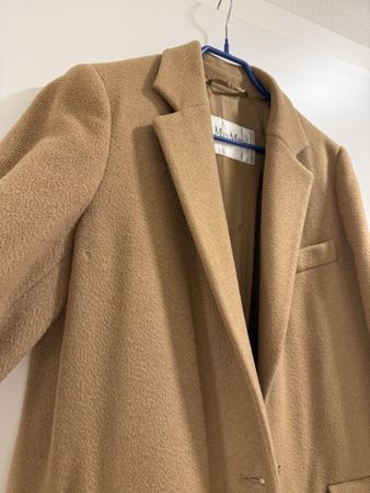 Max Mara - Manteau camel classique - Taille 46 (L)