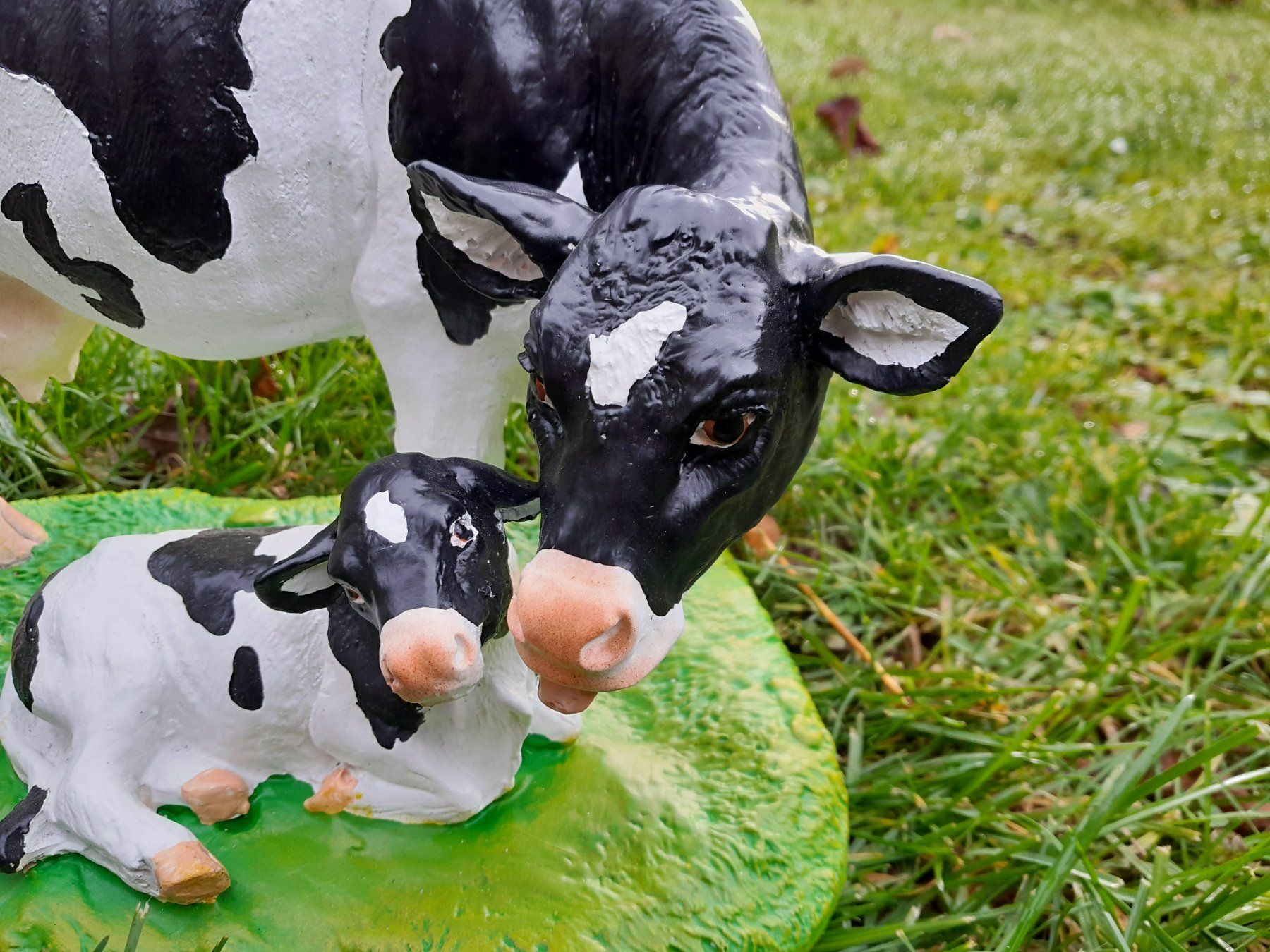 Tutte le decorazioni: Vache avec son veau hauteur 22 cm – Nuovo (secondo la descrizione) da courtételle venduto da capsule05 2
