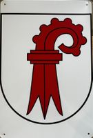 Kanton Baselland Blechschild Metallschild Liestal FC Basel