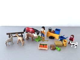 Playmobil Stall Reitstall Reiterhof Bauernhof