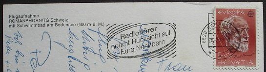 Cartoline postali: ROMANSHORN Flugaufnahme – Usato da Jona venduto da philajona 1