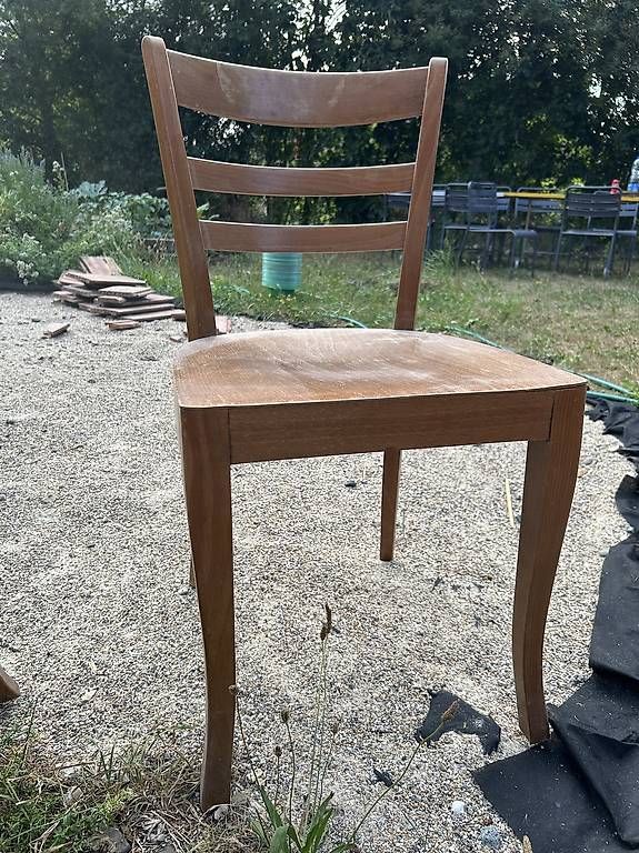 Stühle: Vintage Holz Stühle – Gebraucht aus Fräschels von len_schm 1