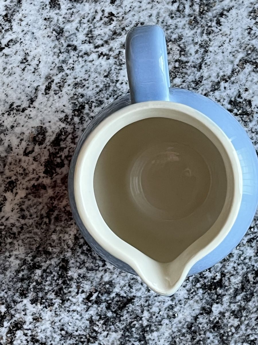 Caraffe: Milchkrüglein von Rössler, blau – Usato da Chur venduto da Moca17 2
