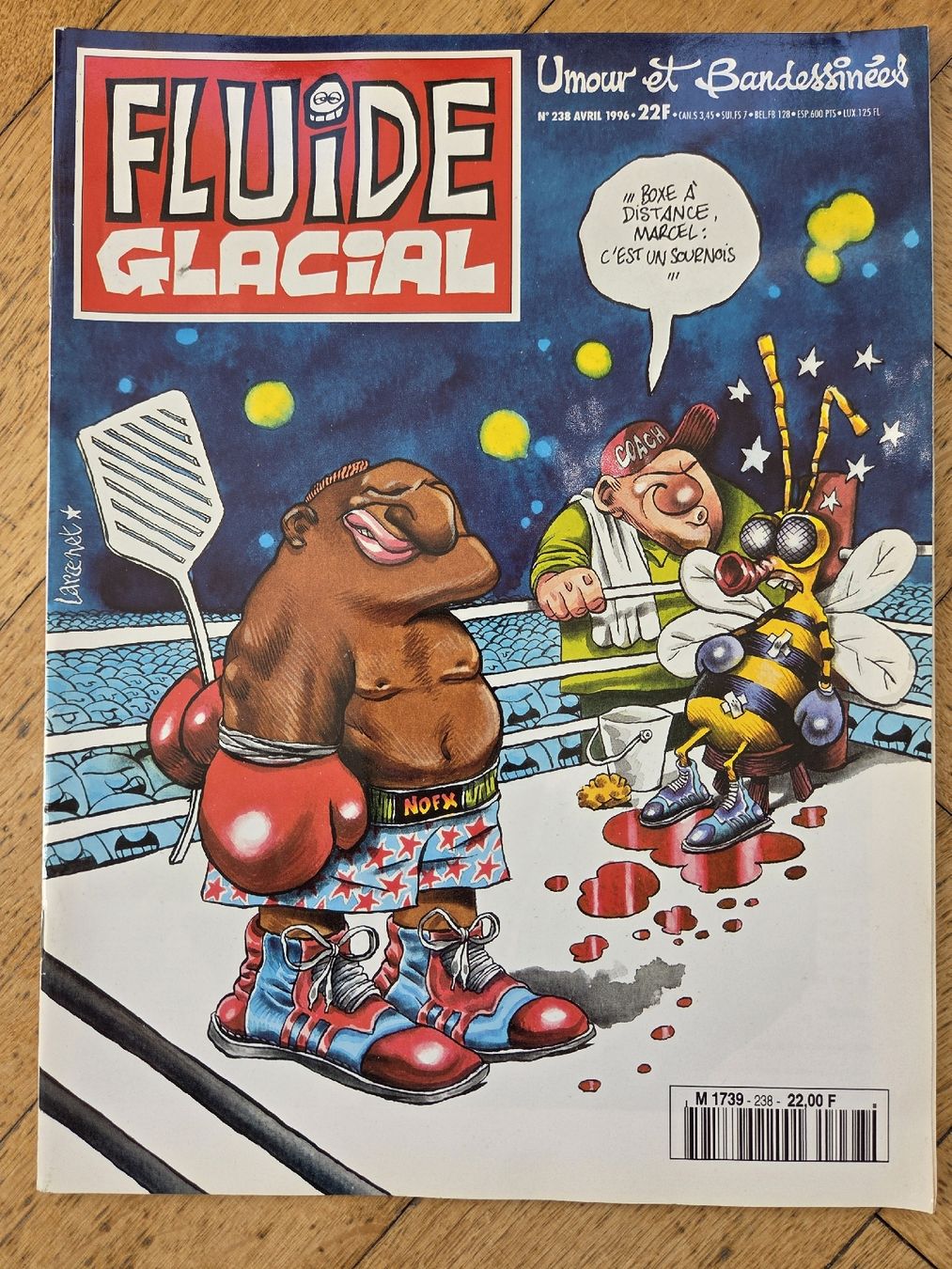 Fumetti: Fluide Glacial N°238 - Avril 1996  – Usato da Territet venduto da Cenh