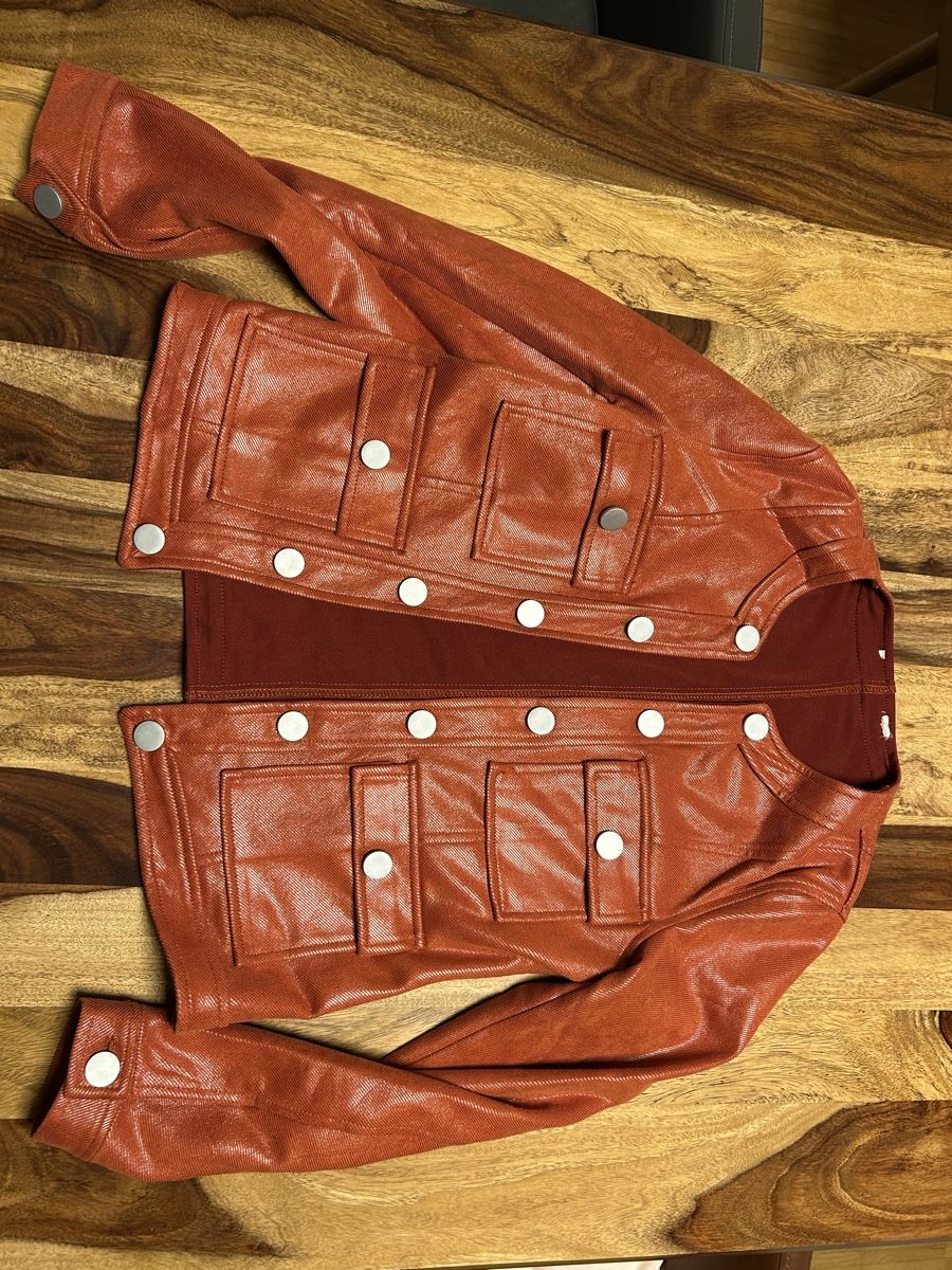 Giacche: Elegante Jacke aus Lederimitat – Usato da Zürich venduto da ann_5b6d