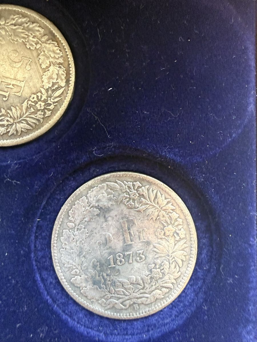 Tutti le monete: 5chf aus alter zeit Antik 1888-1969 Silber – Usato da Wynau venduto da Ziegler_Secondhand 4
