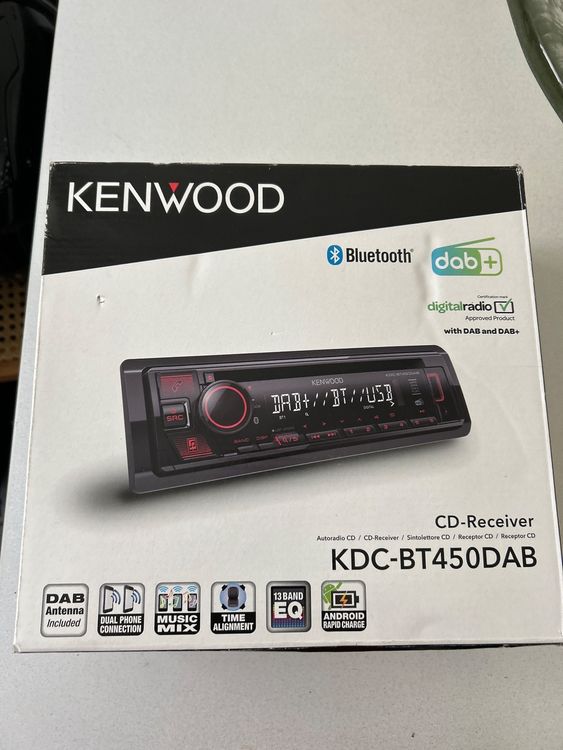 Kenwood Autoradio/CD/USB/DAB KDC-BT450DAB