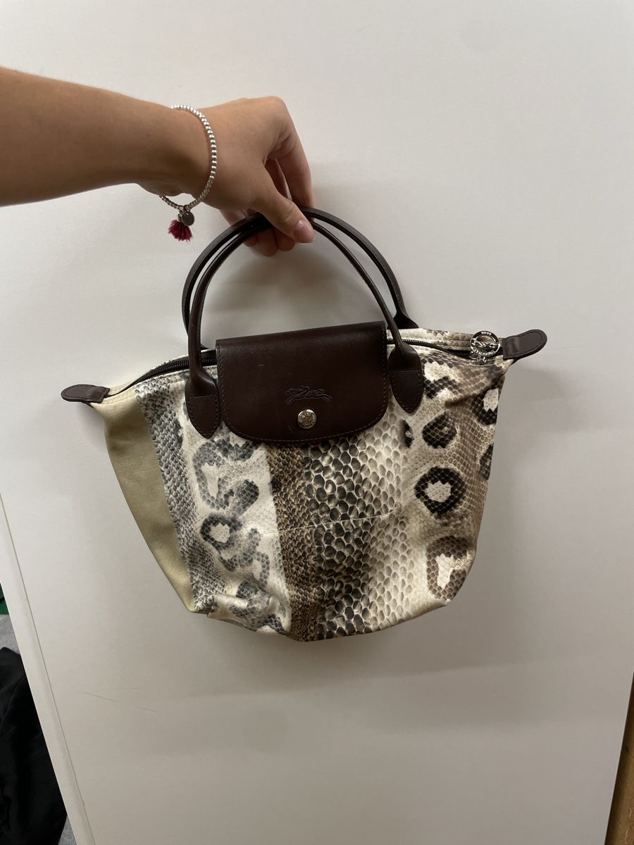 Longchamp Sacs femmes: Longchamp Handtasche Python-Muster, Limited Edition! – Neuf (Voir description) à Zürich par eva_9vcs 1