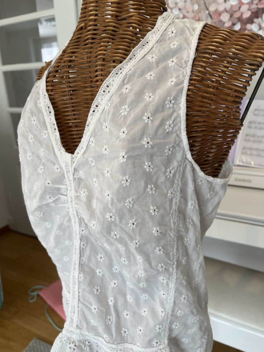 Marella Top: Spitzentop von Marella, Baumwolle, XS – Usato da Solothurn venduto da Bobesch08 2