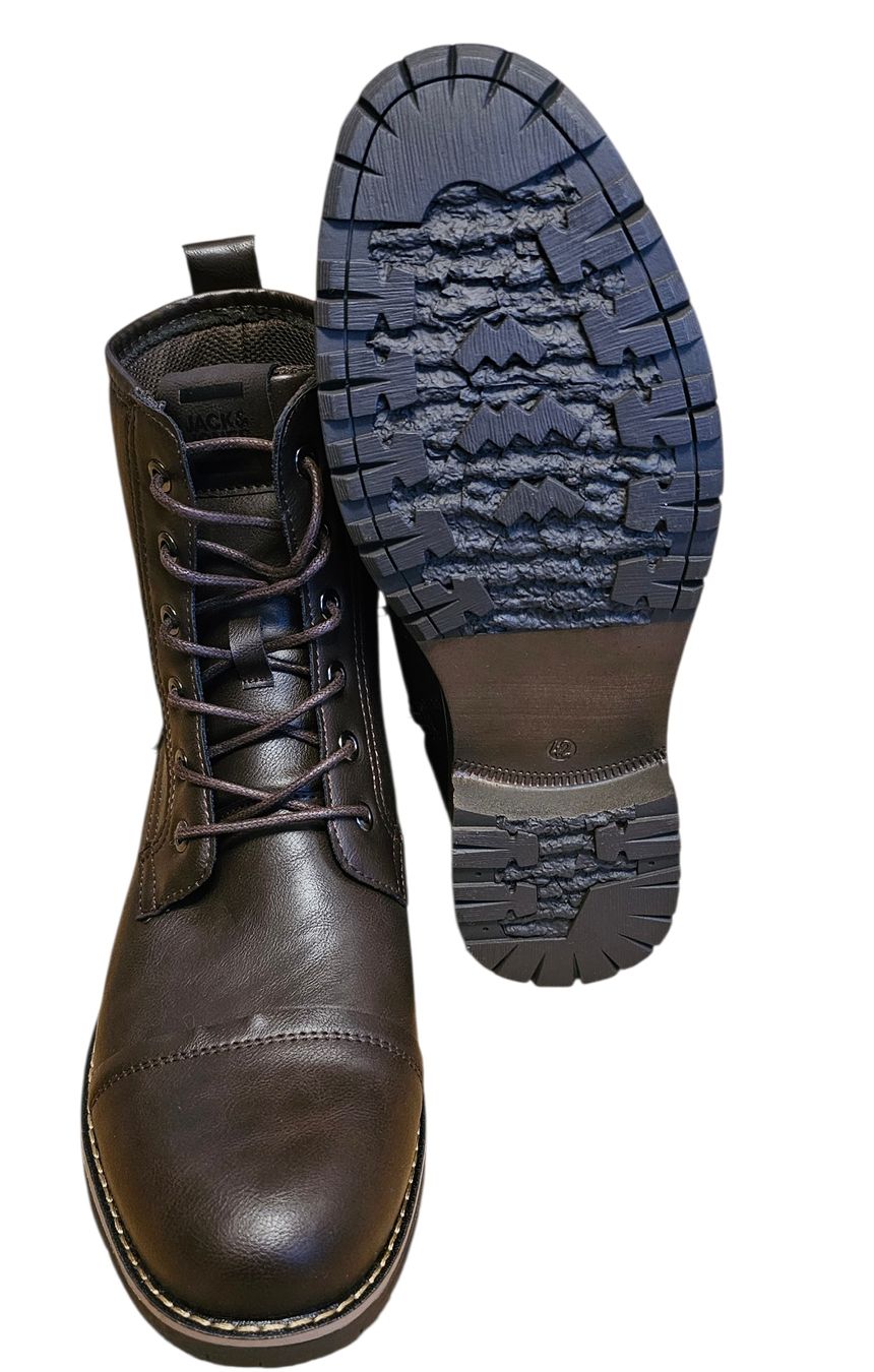Pony Scarpe da uomo: Jack & Jones Boots, Herren Gr. 42, Braun – Nuovo e nell'imballaggio originale da Langenthal venduto da SecondChanceShop 3
