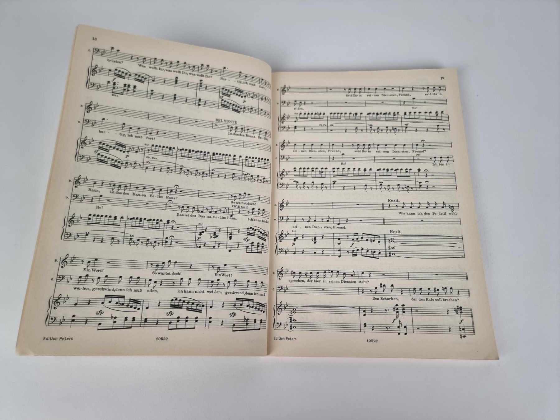 Livres: Notenbuch " Entführung Mozart" – D'occasion à Urtenen-Schönbühl par Restwert_Schoenbuehl 4