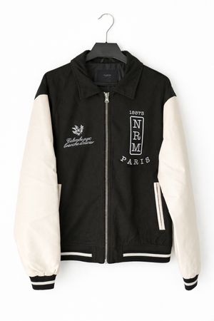 Veste bomber Pull&Bear Paris - Style universitaire taille L