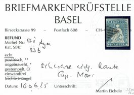 STRUBEL <526< 10RP 23B (23B1) SCHW RAUTE BEFUND