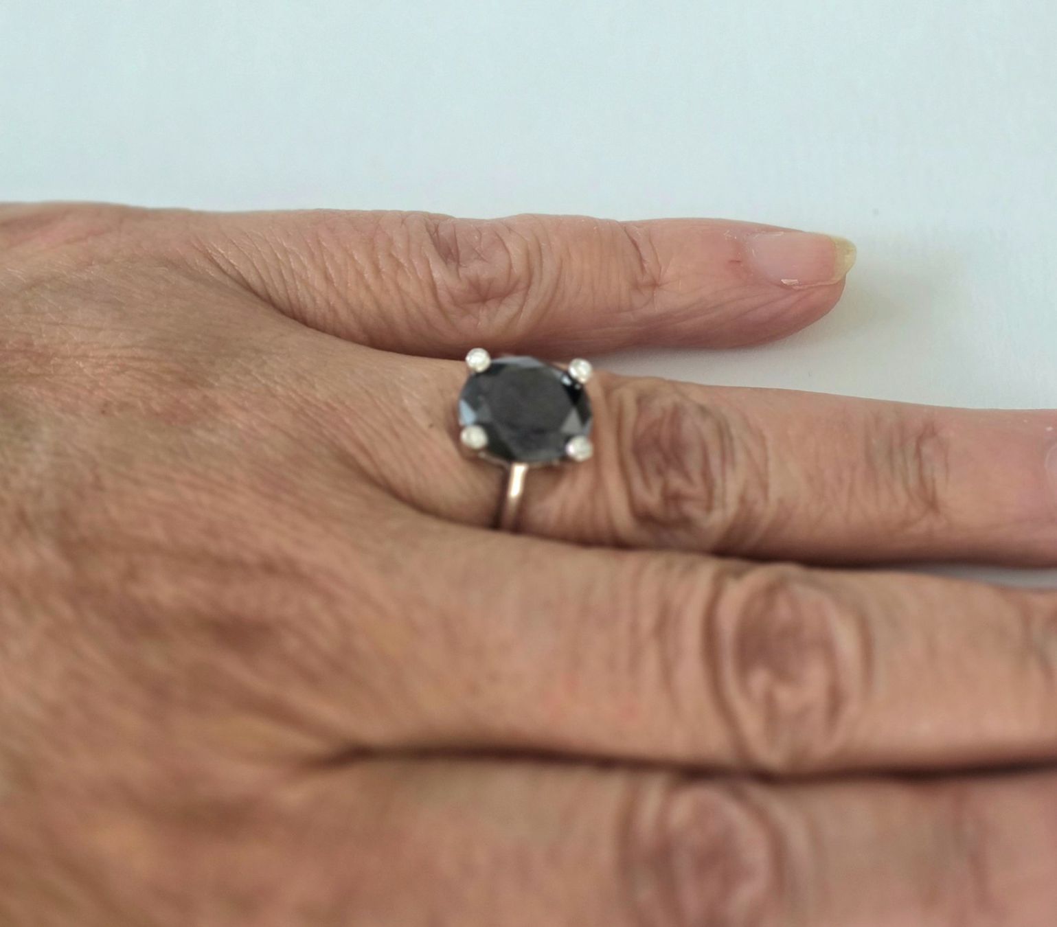 Bagues: Silber 925 Ring mit Onyx-Zirkonia - Neu – Neuf avec emballage d'origine à Uetikon am See par Coralreef 9