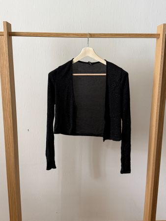 Urban Outfitters Set: Glitzer-Cardigan & Hose - Gr S