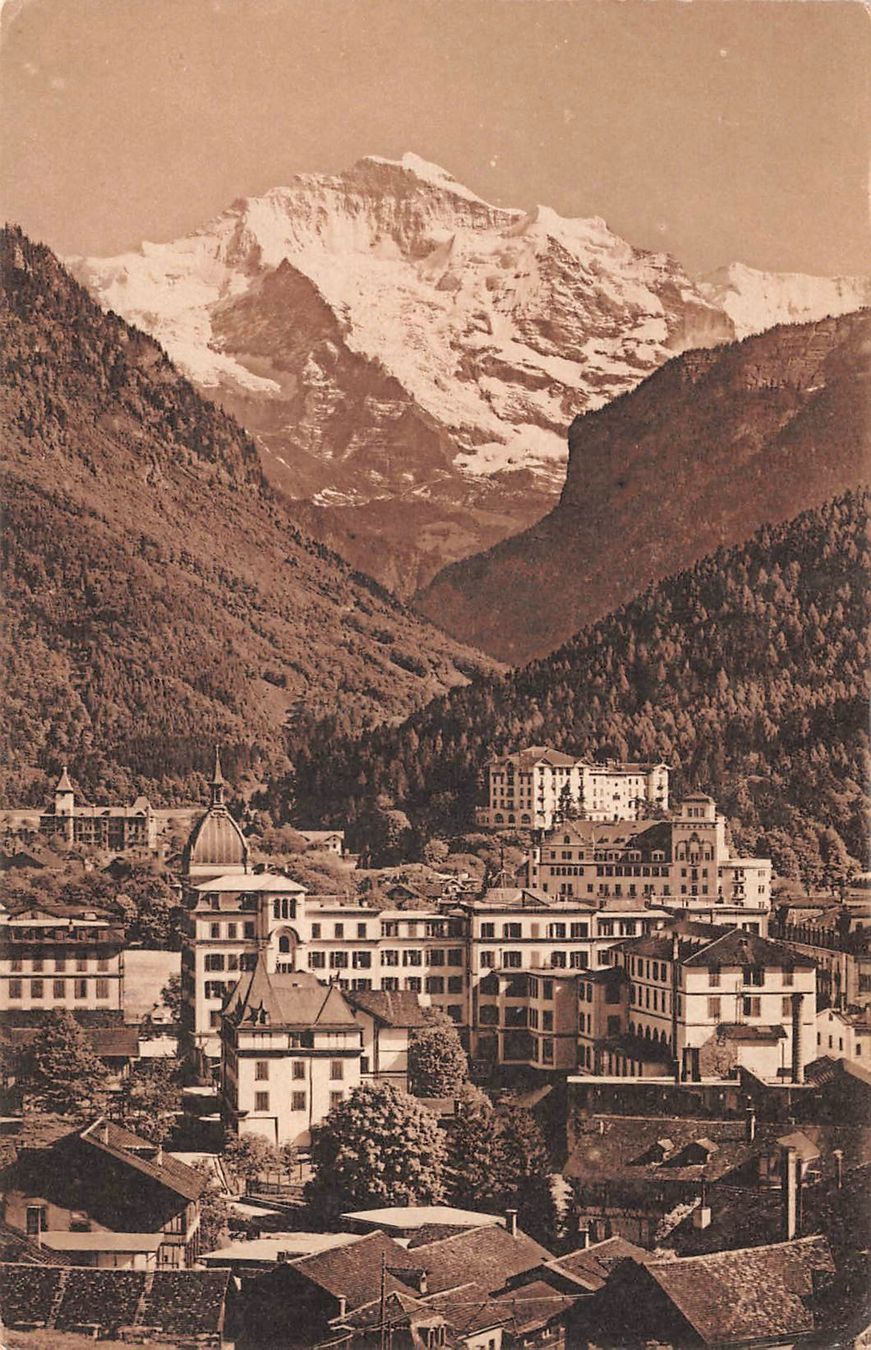 Ansichtskarten: 2x Interlaken – Gebraucht aus Ottikon b.Kemptth. von Neptun1974 2