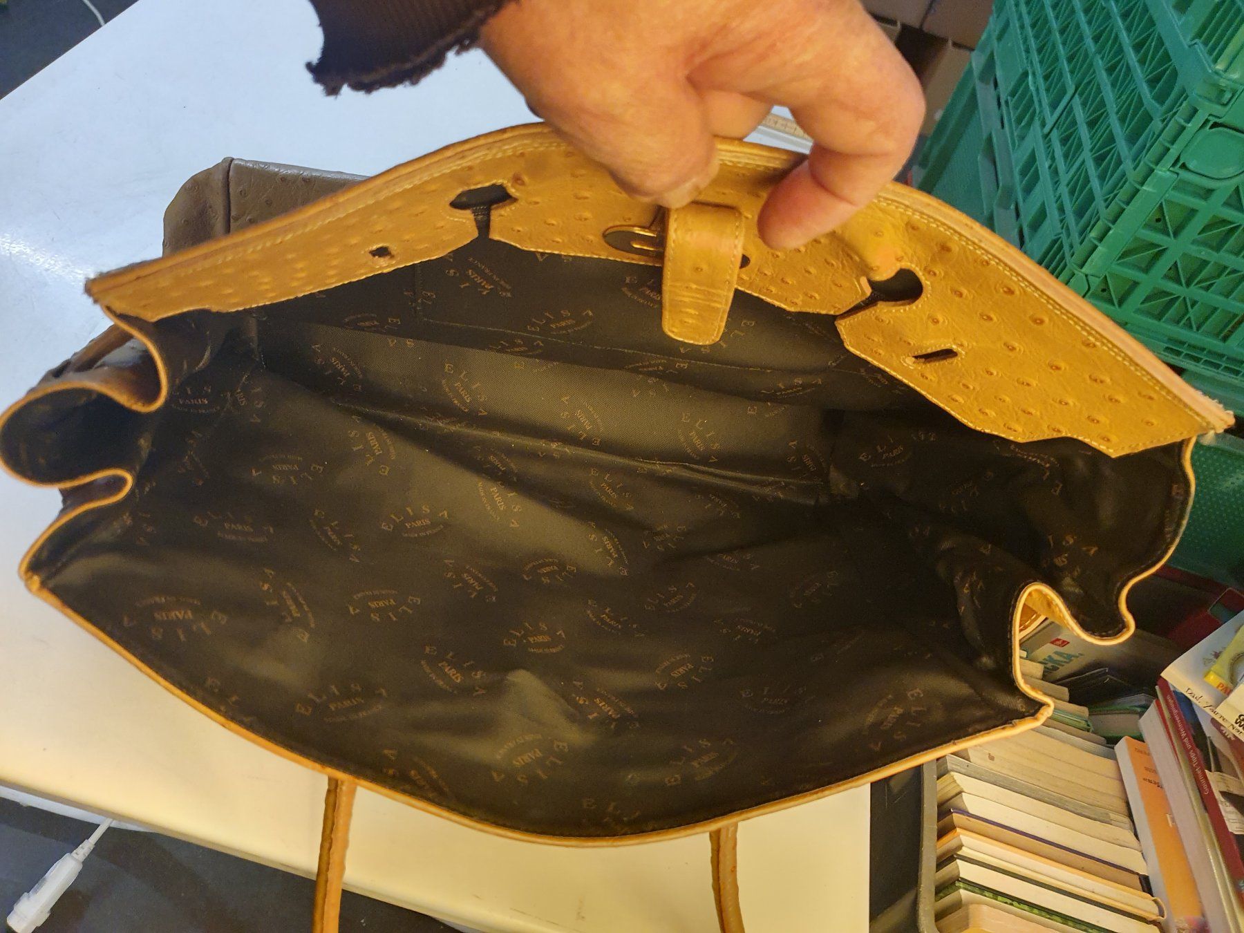 Borse da donna: Kunstlederhandtasche Braun – Usato da Zürich venduto da loosebone 6