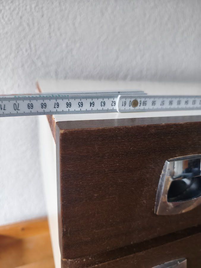 Cassettiere: Space Age Kommode Nachttisch vintage 67x43x41cm – Usato da Toffen venduto da Immo-Erben 7