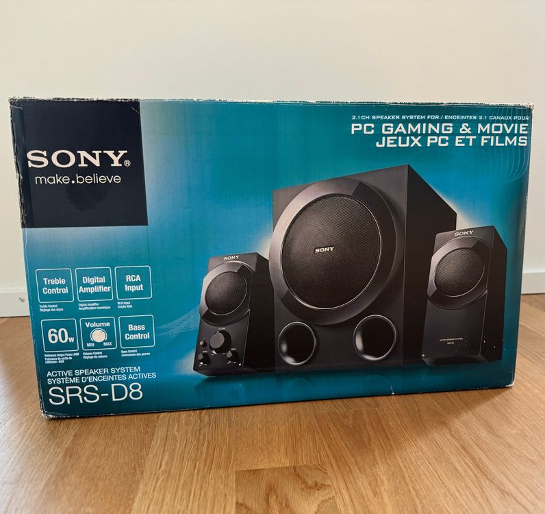 Sony SRS-D8 2.1 Sound System (Gebraucht) in Basel für CHF 10 – nur ...