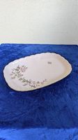 Langenthal Servierplatte Platte oval Blumen 24x32cm
