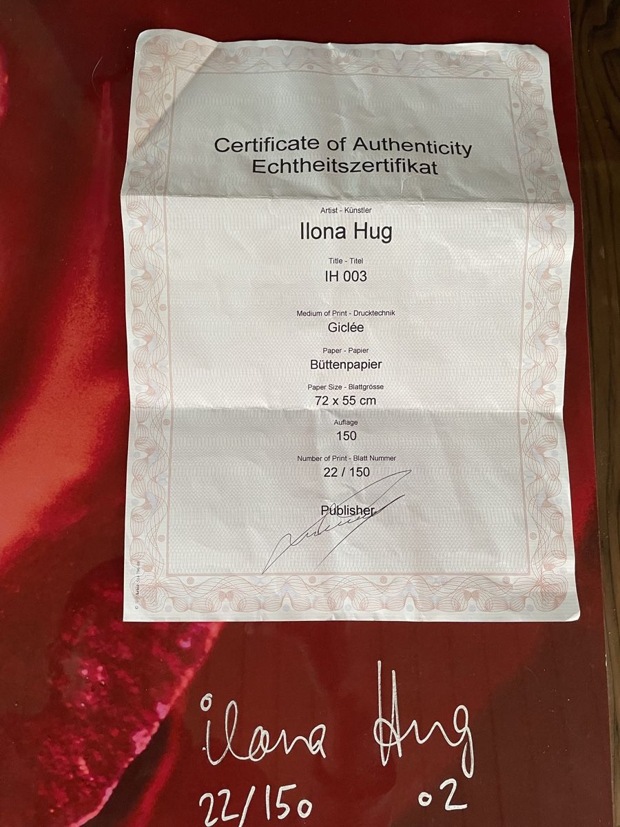 Poster & Bilder: Bild von Ilona Hug – Gebraucht aus Walliswil b.Wangen von Stewalt 3