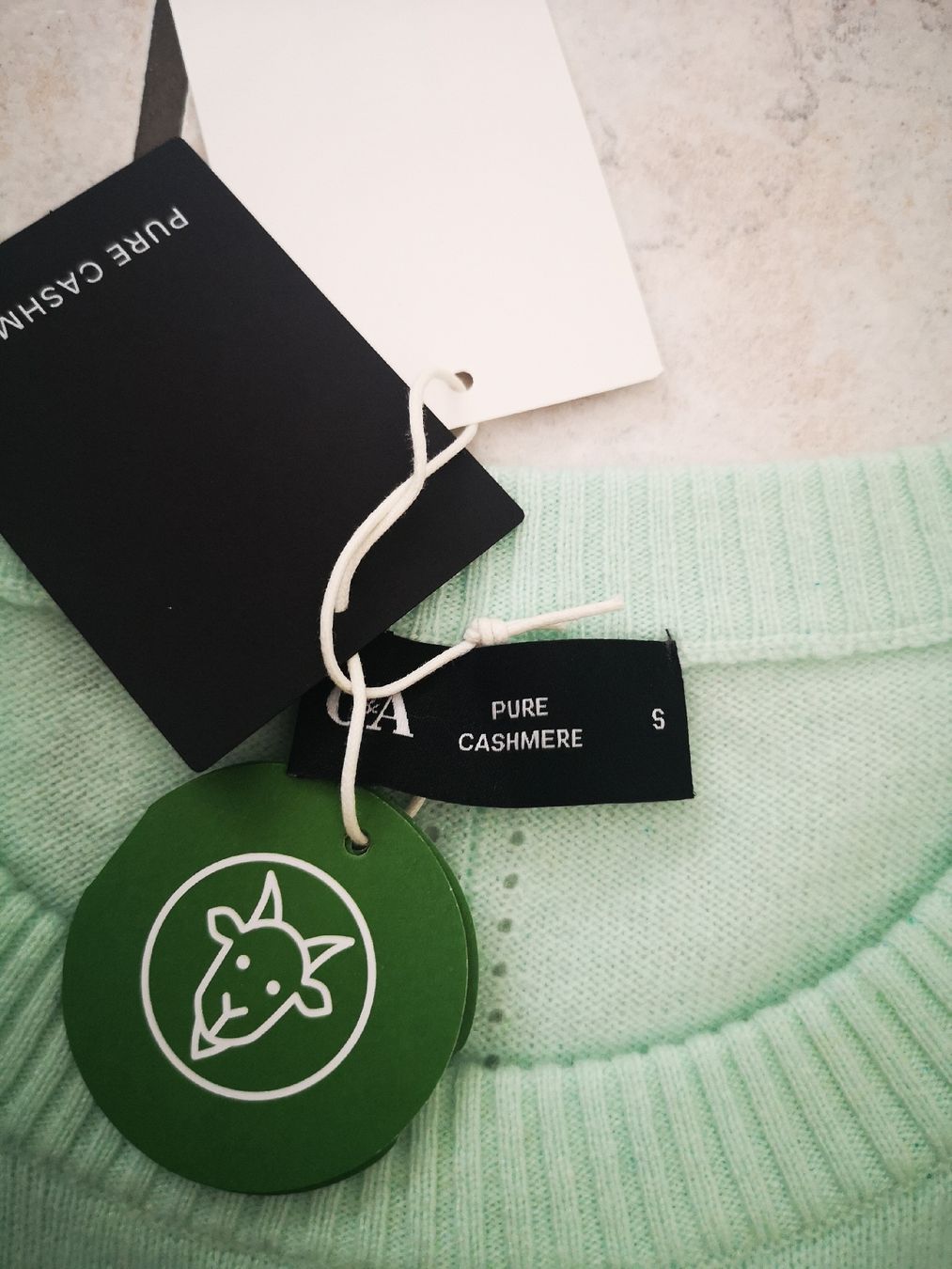 Maglioni & Felpe: Neu: Mintgrüner Kaschmir pullover Gr. S – Nuovo e nell'imballaggio originale da Sevelen venduto da gsandax 4